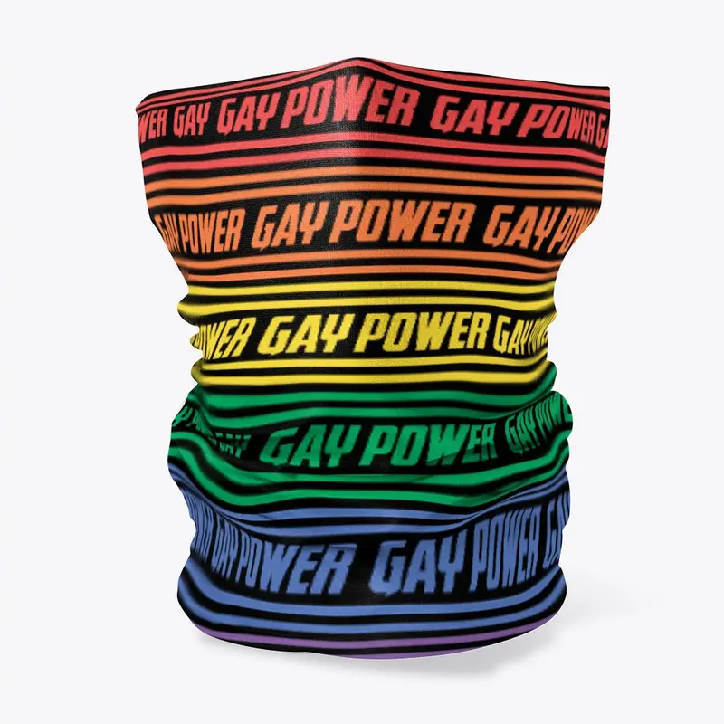 Gay power Neck Gater