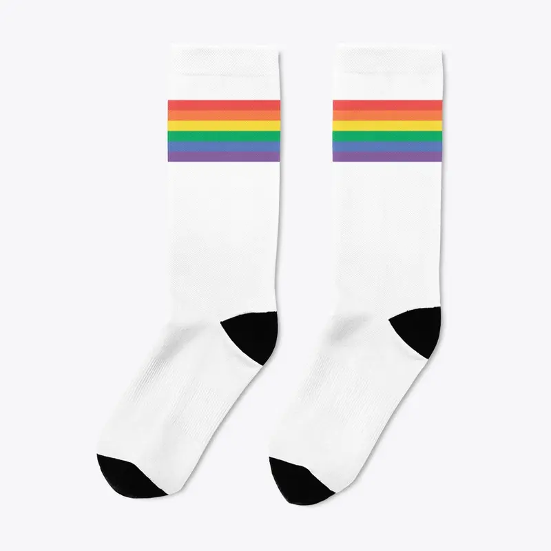 LGBTQ Classic rainbow socks