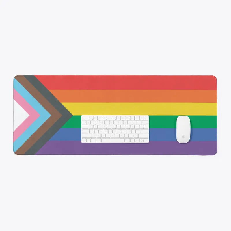 LGBTQ Desk mat Rainbow New