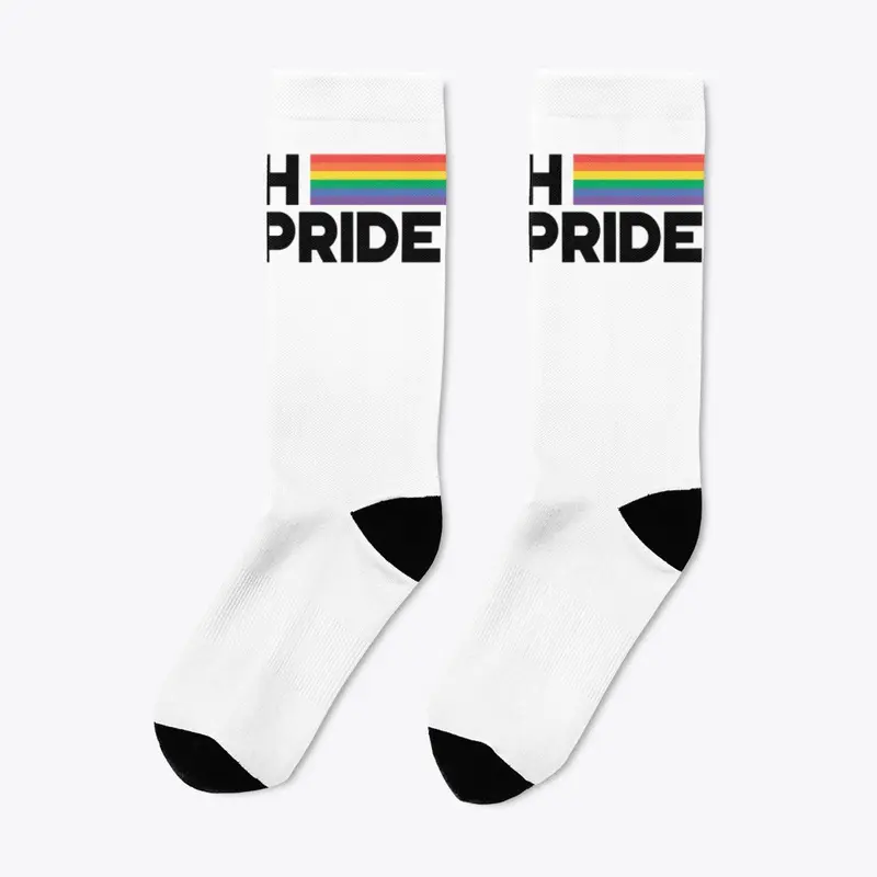   Rainbow LGBTQ socks Youth & Pride