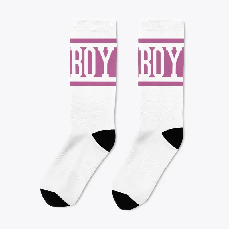 Tomboy Pink socks