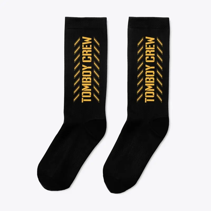 Tomboy Crew Danger YB socks