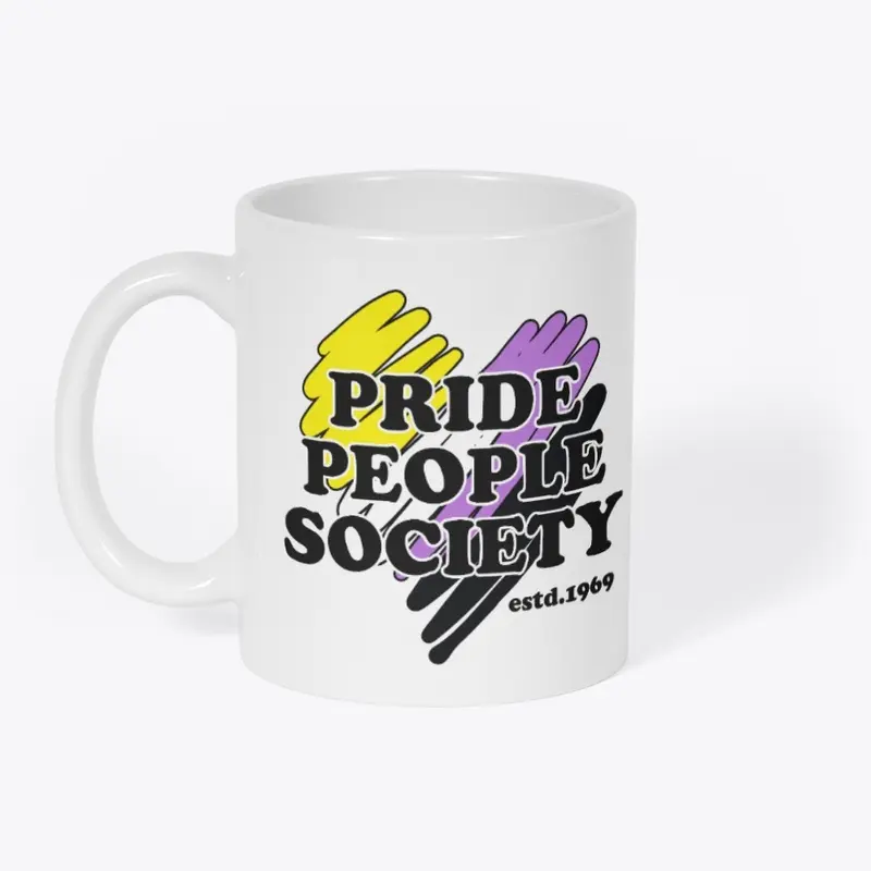 Non-binary merch Pride people Society