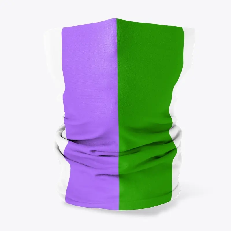 Genderqueer flag Neck Gater