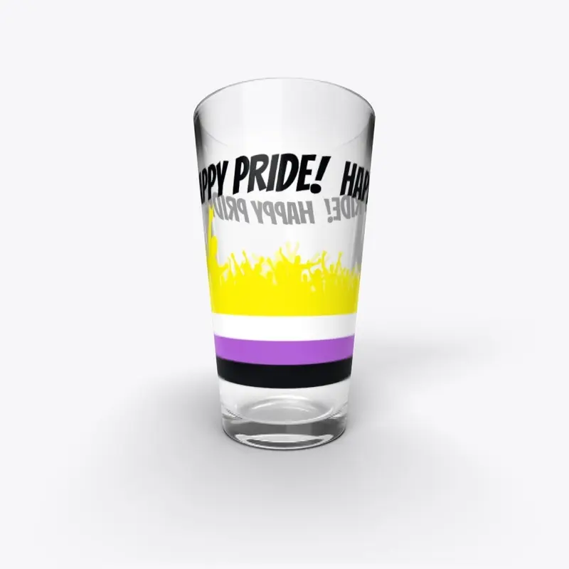 Pride merch of Non-binary Happy Pride!